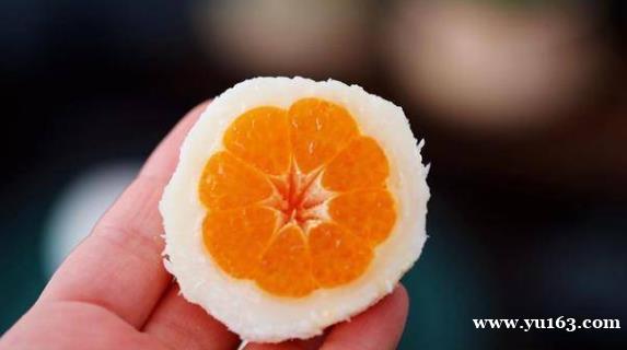 孩子点名要吃的橘子糯米糍  软糯香甜  一口一个  好吃到停不下来 