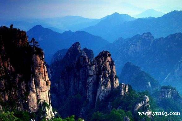 中华十大名山   天下第一奇山   中国十大风景名胜中唯一的山岳风光 