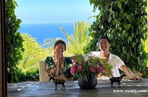 林志玲晒合照为老公庆生  甜蜜称对方是baby  两人结婚多年无绯闻 