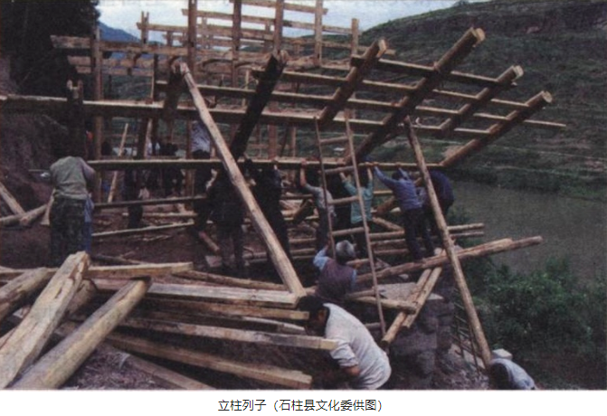 重庆市级非物质文化遗产：土家族吊脚楼营造技艺
